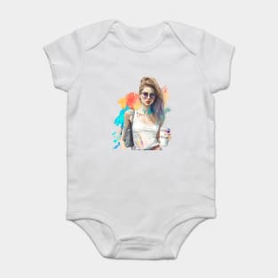 Yas Kween [Summer Vibes] Baby Bodysuit